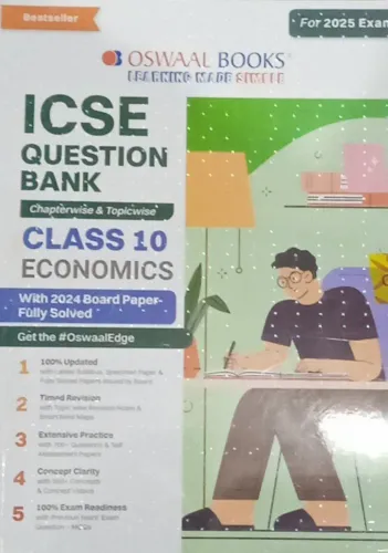 Icse Question Bank Solv. Papers Economics - 10