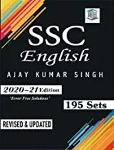 SSC English 'Error Free Solutions' (195 Sets) 