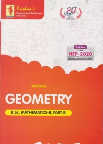 Text Book Geometry (B.Sc. Mathematics-II, Part-B) (Sem.II) 