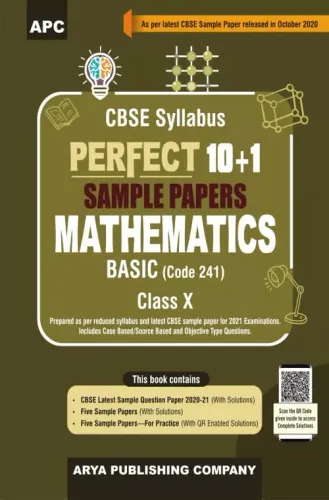 Perfect 10+1 Sample Papers Mathematics Basic (Code-241), Class X