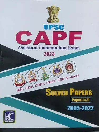 Upsc Capf Assistance Commandant Exam-2023 Solved Paper 1 To 2 {2005-2022}