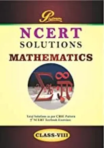 Ncert Solution Mathematics - 8