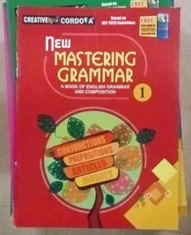 New Mastering Grammar for class 1 Latest Edition 2024