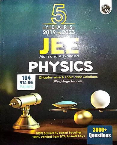 Jee 5 Years {2019-2023} Physics Chapter-wise & Topic-wise Solution