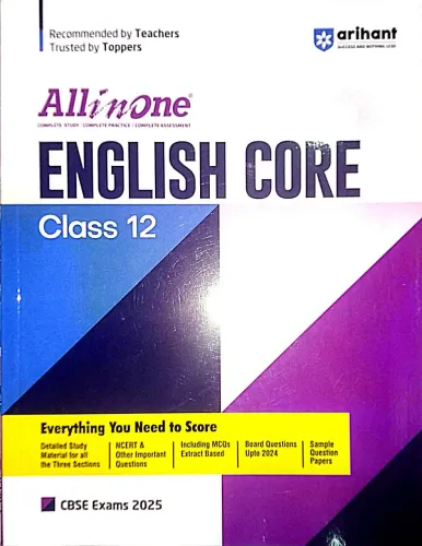 All In One Cbse English Core-12