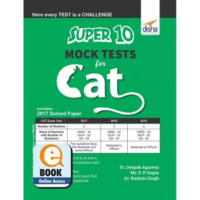 Super 10 Mock Tests for CAT