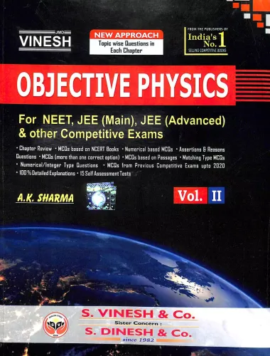 Objective Physics For Neet Jee Main Jee Advanced & Other Competitive Exams Vol 2