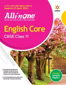 CBSE All In One English Core Class 11 2022-23 Edition (As per latest CBSE Syllabus issued on 21 April 2022)