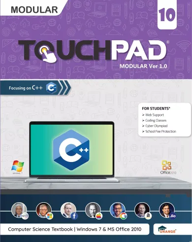 Touchpad Modular Ver 1.0, Activity Based Computer Book for Class 10
