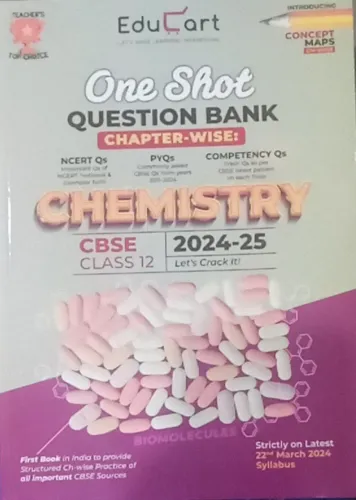 One Shot Cbse Question Bank Chemistry-12 (2024-25 )