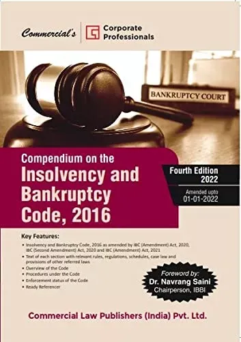 Compendium On The Insolvency And Bankruptcy Code, 2016