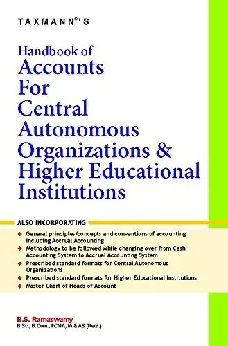 Handbook of Accounts for Central Autonomous Organizations & Higher Educational Institutions