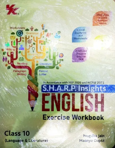 Sharp Insights English Language & Literature -10 (Set 2 Book )