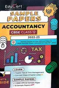 Sample Paper Accountancy ( Class-12) 2023 