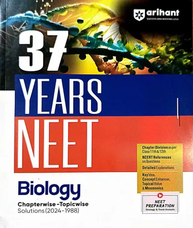 37 Years Neet Biology