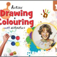 ACTIVE DRAWING & COLOURING WITH ACTIVITIES STEP CLASS -3
