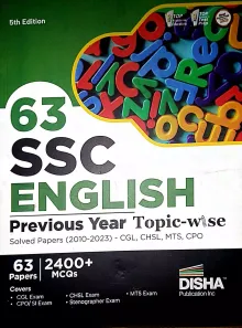 63 Ssc English Previous Year T/W