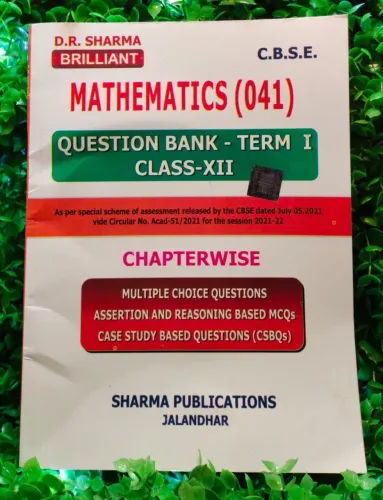 CBSE brilliant (chapterwise question bank) For Mathematics(041) Term I -12