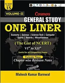 General Studies One Liner Gist Of Ncert 6-8 Vol-2