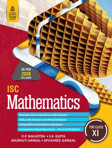 ISC Mathematics for class XI (9789369589173) - O.P. Malhotra