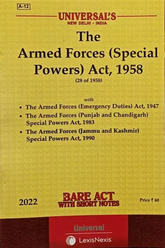 Armed Force Special Power Act 1958