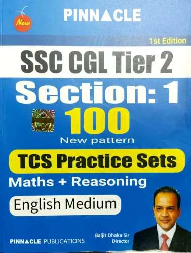 Ssc Cgl Tier-2 Section-1 Math+Reasoning Tcs Practice Sets(E)