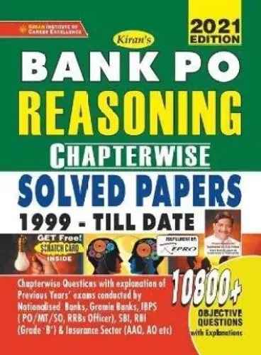 Bank PO-Chapterwise-Reasoning-Eng-2021  (English, Paperback, unknown)