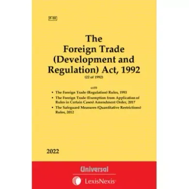 Foreign Trade (Development and Regulation) Act, 1992 along with Rules, 1993