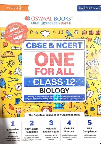 CBSE & NCERT One for All Biology-12