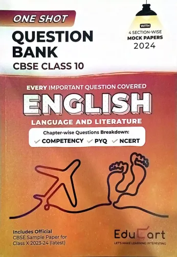 One Short Cbse Question Bank English Lang.&Lit.-10 (2023-24 )