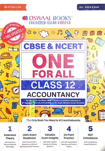 CBSC & NCERT One for All Accountancy-12