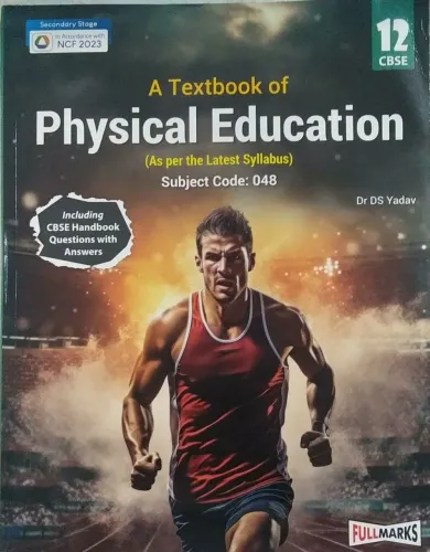 Physical Education (textbook Code-048) for class 12 Latest Edition -2024