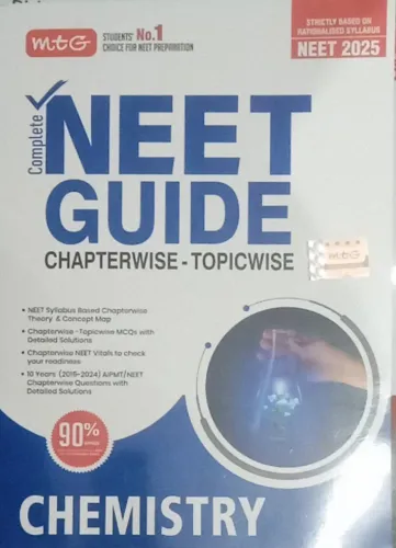 Complete NEET Guide Chapterwise- Topicwise  Chemistry (2025)