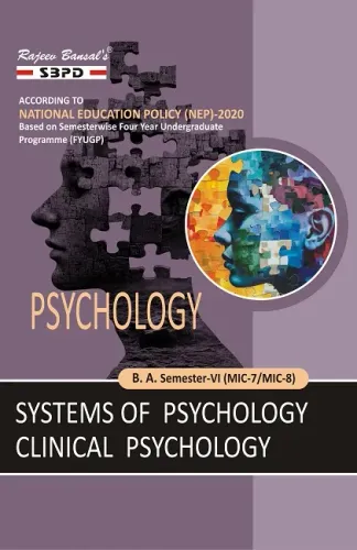 Psychology । Systems of Psychology MIC-7 । Clinical Psychology MIC-8 । B. A. 6th Sem Syllabus According to NEP