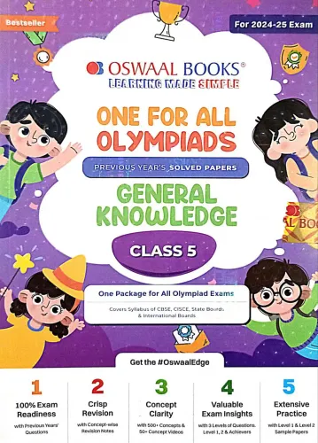 One For All Olympiad General Knowledge Class -5 (2024)