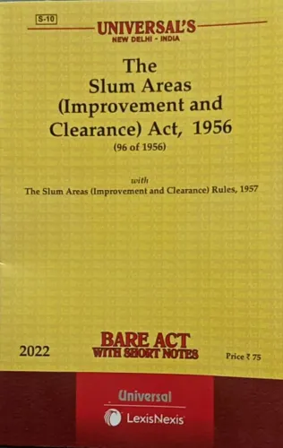 Slum Area Act 1956 Along With Rules 1957