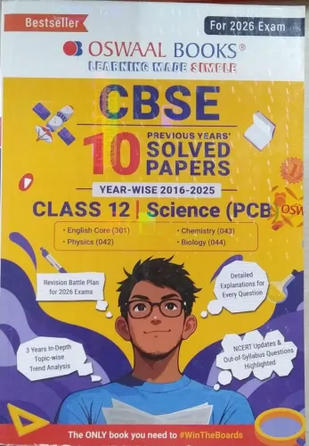 Cbse Solved Papers  science (Pcb)-12