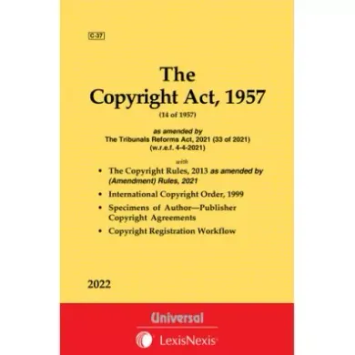 Copyright Act, 1957 along with Rules, 1958 and International Copyright Order, 1999