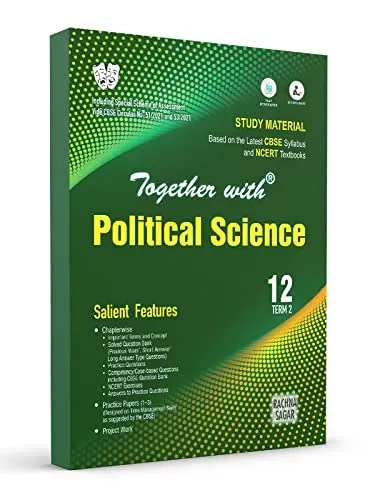 Rachna Sagar Together With CBSE Question Bank Study Material Term 2 Political Science Books for Class 12th 2022 Exam, Best NCERT MCQ, OTQ, Practice & Sample Paper Series