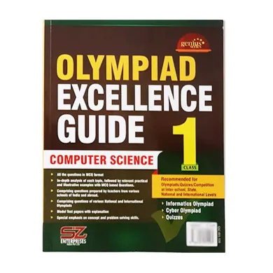 IOM 1 Silver Zone Olympiad Excellence Guide Computer Science for Class - 1