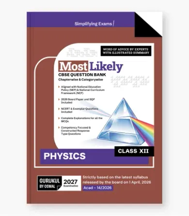 Physics Most Likely Question Bank CBSE Class 12 for 2027 Exam