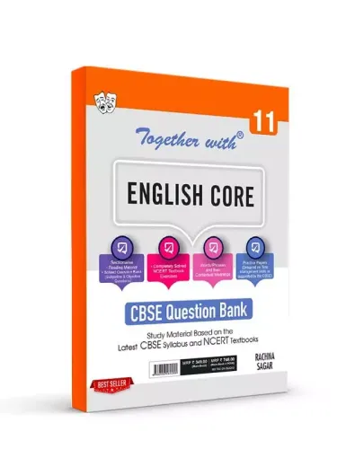 Rachna Sagar Together With CBSE Class 11 English Core Question Bank Study Material