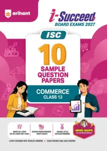 ISC I-Succeed 10 Sample Question Papers Class 12 Commerce 2026