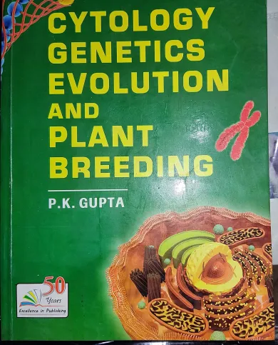 Cytology Genetics Evolution & Plant Breeding