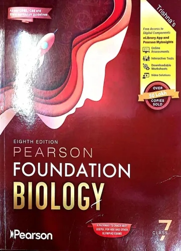 Pearson Iit Foundation Biology Class 7  | 2026 |