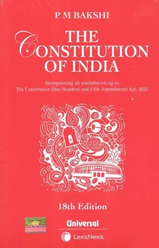 Lexis Nexis The Constitution Of India (Pocket Size) By P M Bakshi – 18th Edition