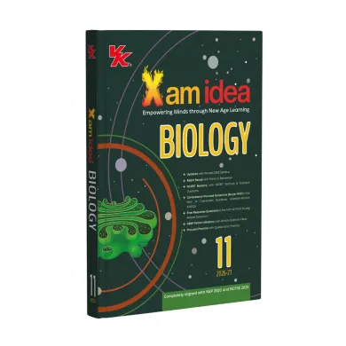 Xam idea Biology Class 11 – (CBSE 2026-27) | Solved NCERT Exercise & Exemplar | MCQs, A-R, Case-based, VSA, SA, LA Questions | Practice Paper