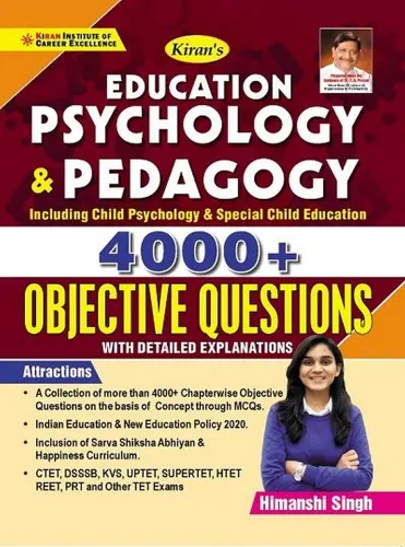 Kiran Education Psychology and Pedagogy 4000+ Objective Questions 