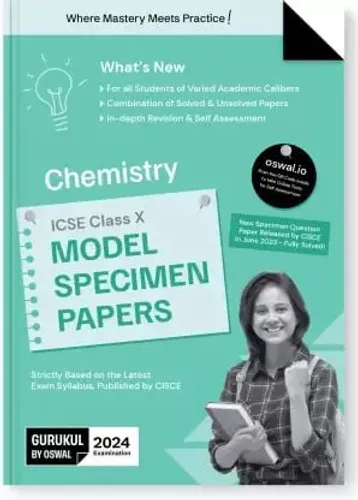 ICSE Model Specimen Papers Chemistry-10 (2024)