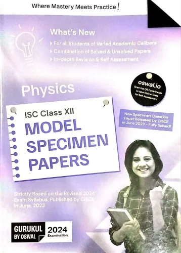 ISC Model Specimen Papers Physics-12 (2024)